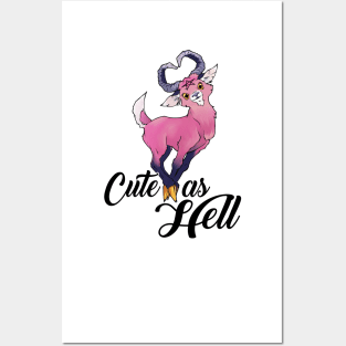 Cute as Hell Posters and Art